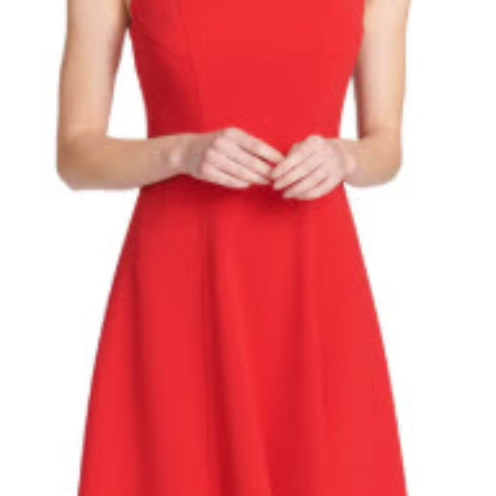 Tommy Hilfiger Strapless Red Dress - Picture 2 of 8